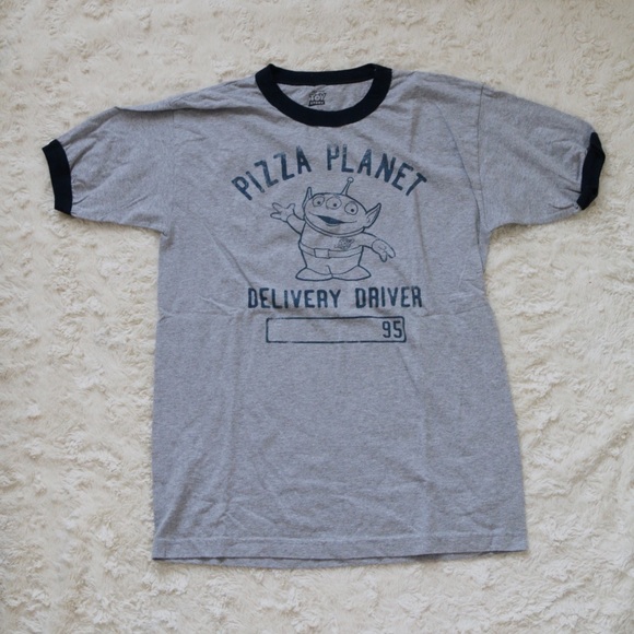 Disney Other - NEW Toy Story Pizza Planet Delivery Driver Tee M